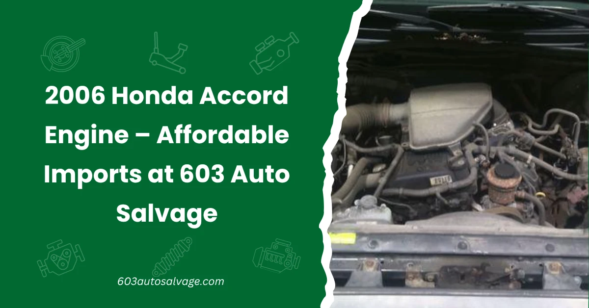 2006 Honda Accord Engine