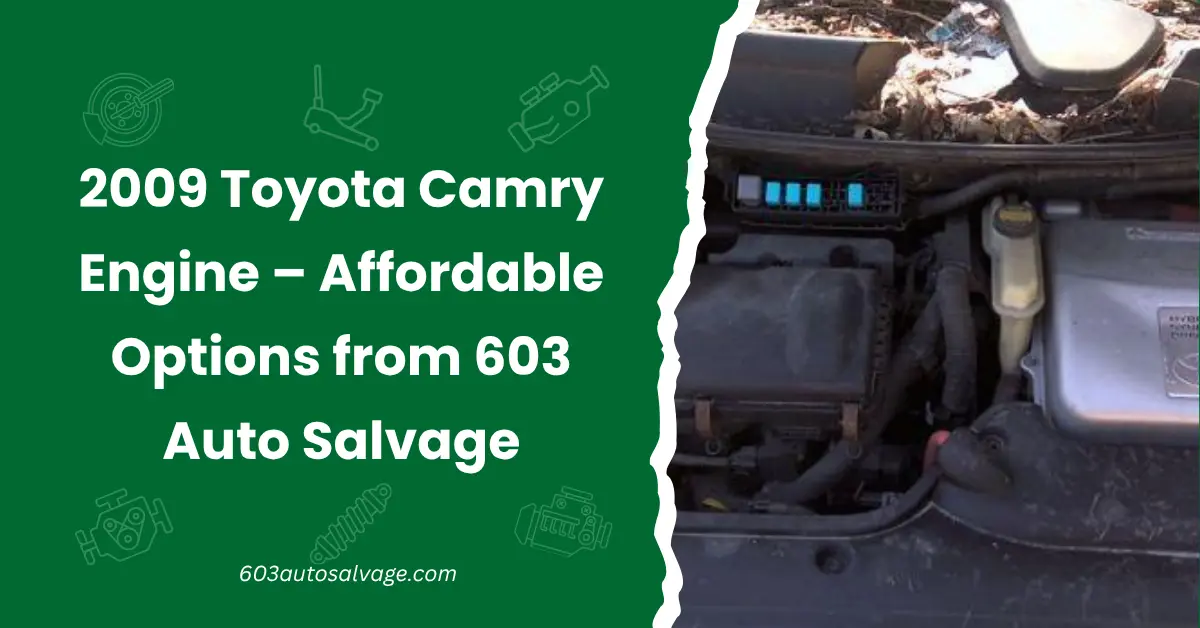2009 Toyota Camry Engine