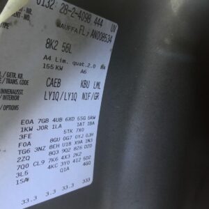 09 10 11 12 13 AUDI A4 Starter Motor (2.0l Turbo) On Shelf!!!!