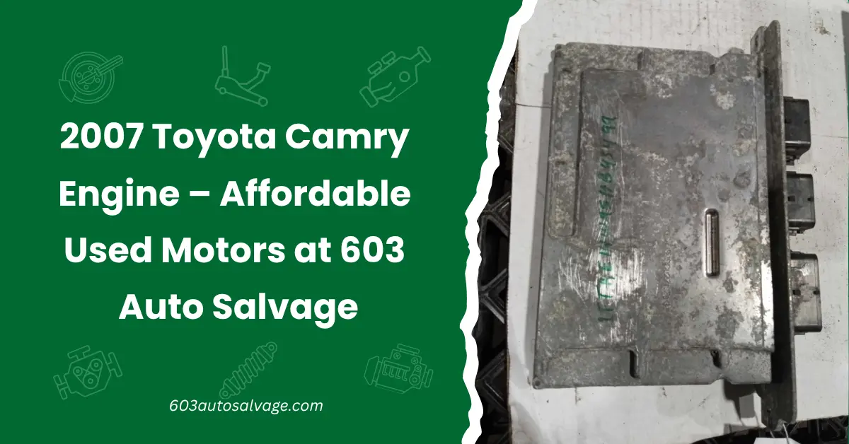 Toyota Camry Engine