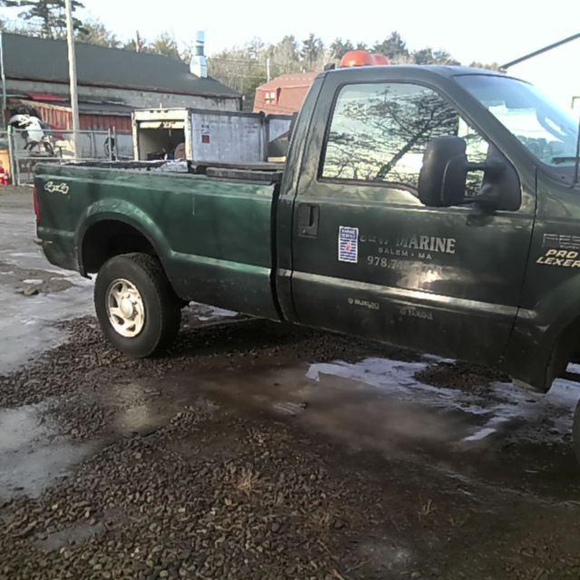 2003 Ford F-250 Super Duty Dark Green Photo 11