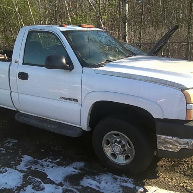 2005 Chevrolet Silverado 2500 WHITE Photo 8