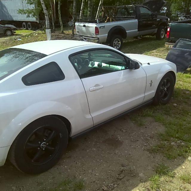 2007 Ford Mustang WHITE Photo 2