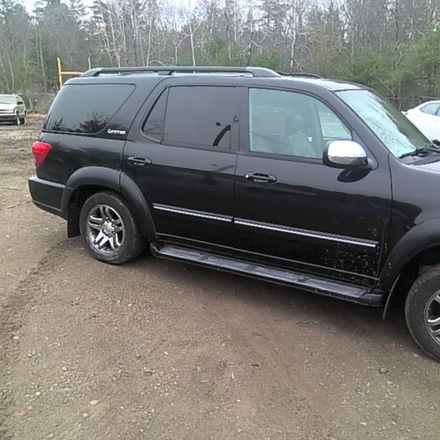 2007 Toyota Sequoia BLACK Photo 4