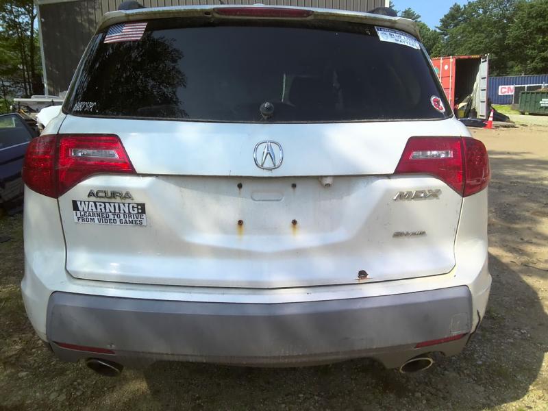 2008 Acura MDX WHITE Photo 2