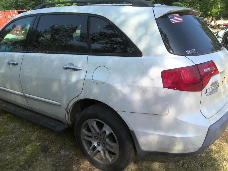 2008 Acura MDX WHITE Photo 3