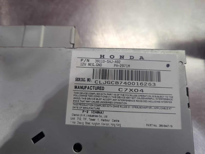 2008 Honda Odyssey GRAY Photo 10