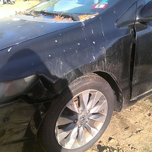 2009 Honda Civic BLACK Photo 9