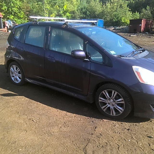 2009 Honda Fit DARK BLUE Photo 4
