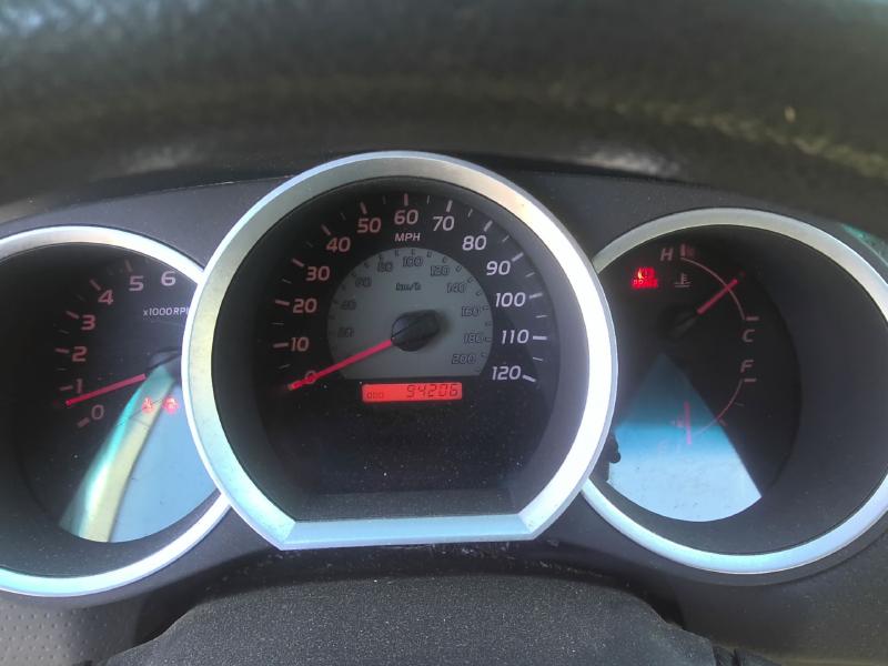 2009 Toyota Tacoma RED Photo 4