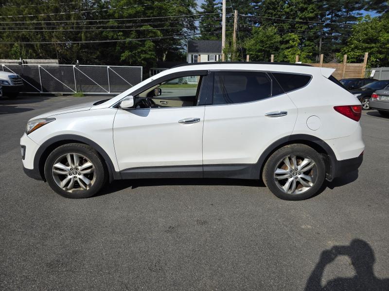 2013 Hyundai Santa Fe WHITE Photo 2