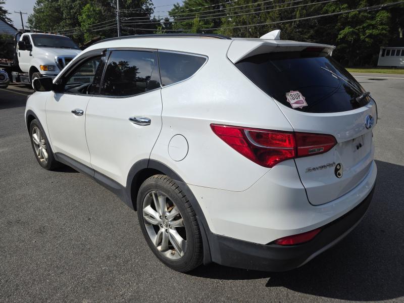 2013 Hyundai Santa Fe WHITE Photo 3