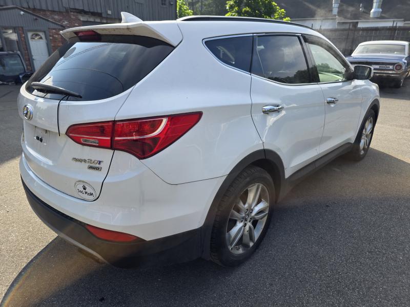 2013 Hyundai Santa Fe WHITE Photo 4