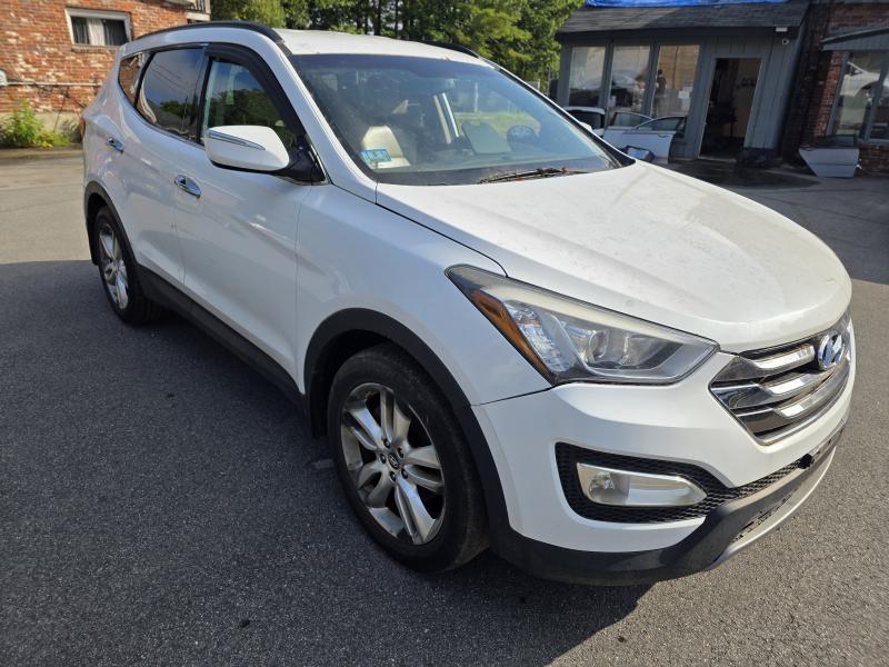 2013 Hyundai Santa Fe WHITE Photo 6