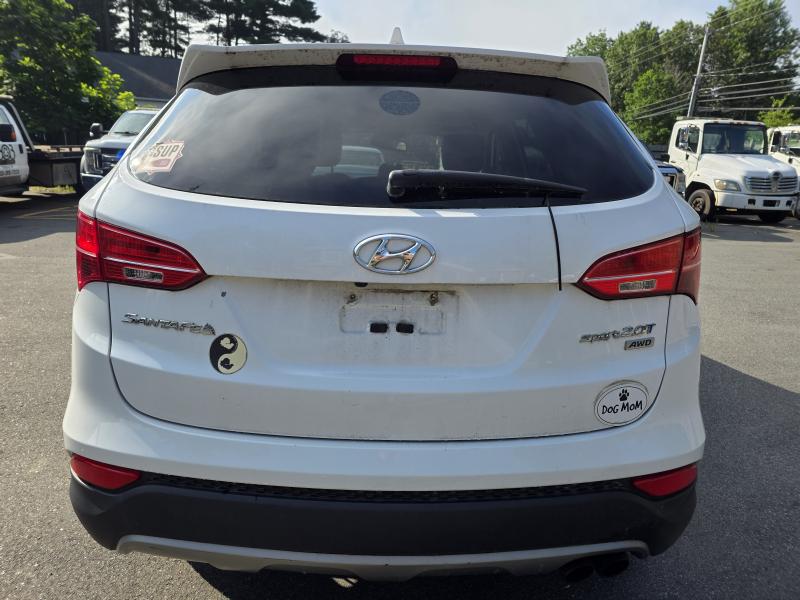 2013 Hyundai Santa Fe WHITE Photo 8