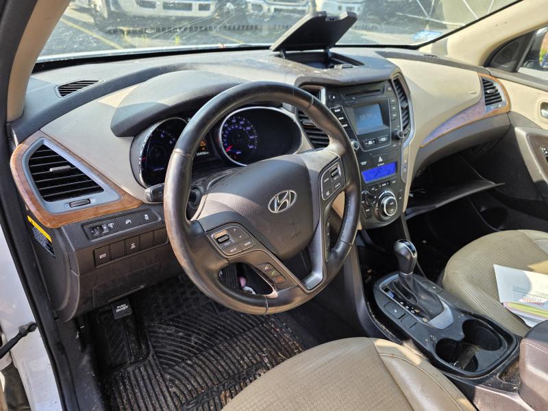 2013 Hyundai Santa Fe WHITE Photo 11