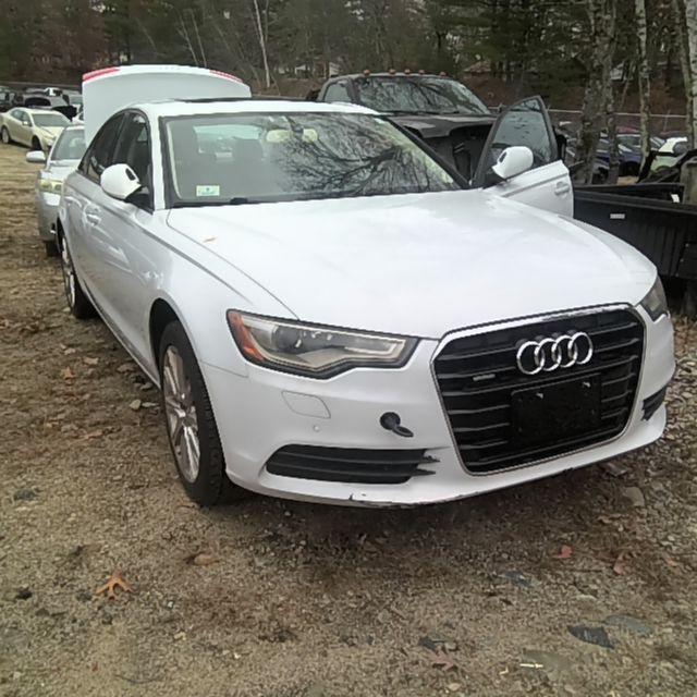 2014 Audi A6 WHITE Photo 10