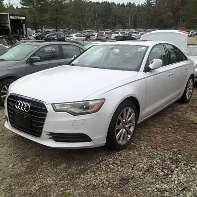 2014 Audi A6 WHITE Photo 14