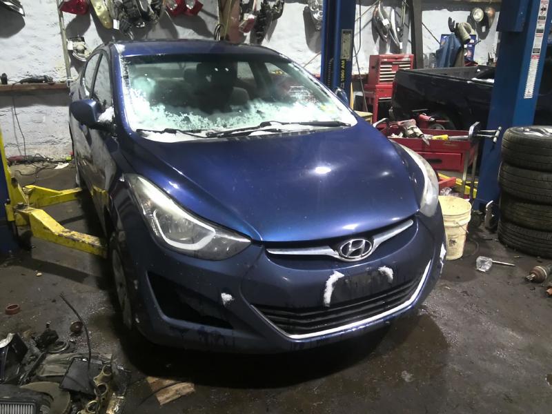 2016 Hyundai Elantra DARK BLUE Photo 2