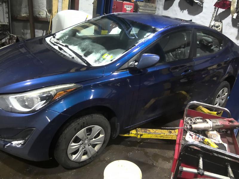 2016 Hyundai Elantra DARK BLUE Photo 4