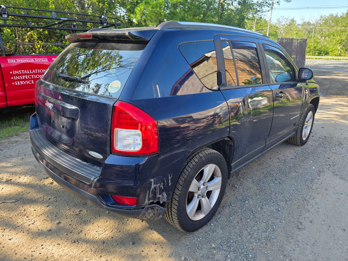 2012 Jeep Compass Latitude True Blue Pearl - driver side angle