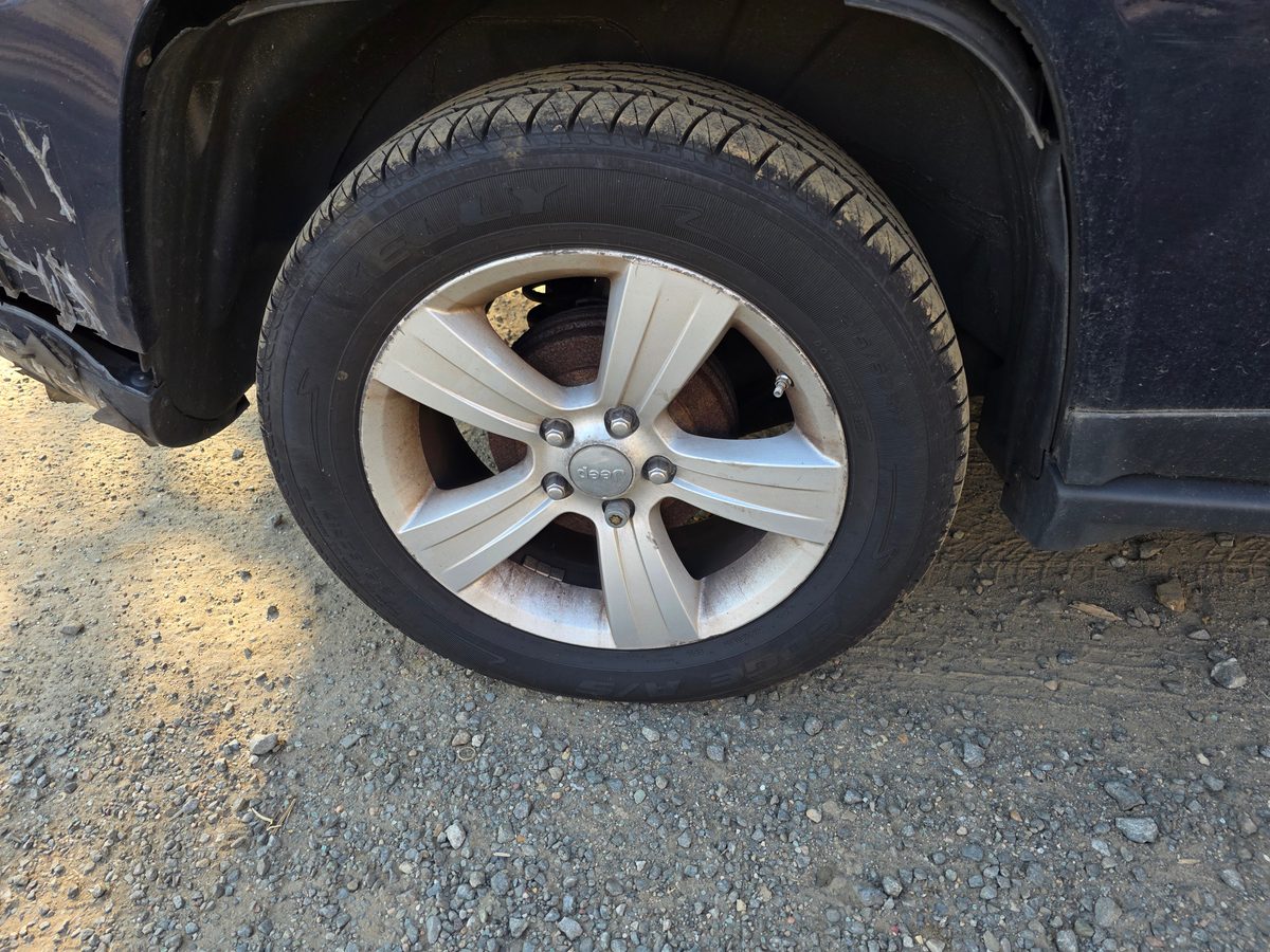 2012 Jeep Compass Latitude True Blue Pearl - passenger side front angle