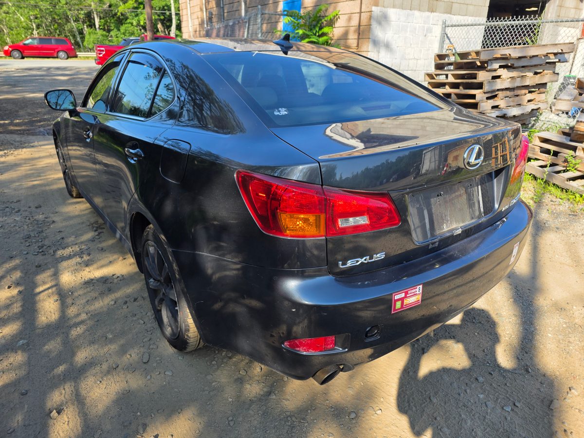 2007 Lexus IS 250 AWD Smoky Granite Mica - rear three-quarter view