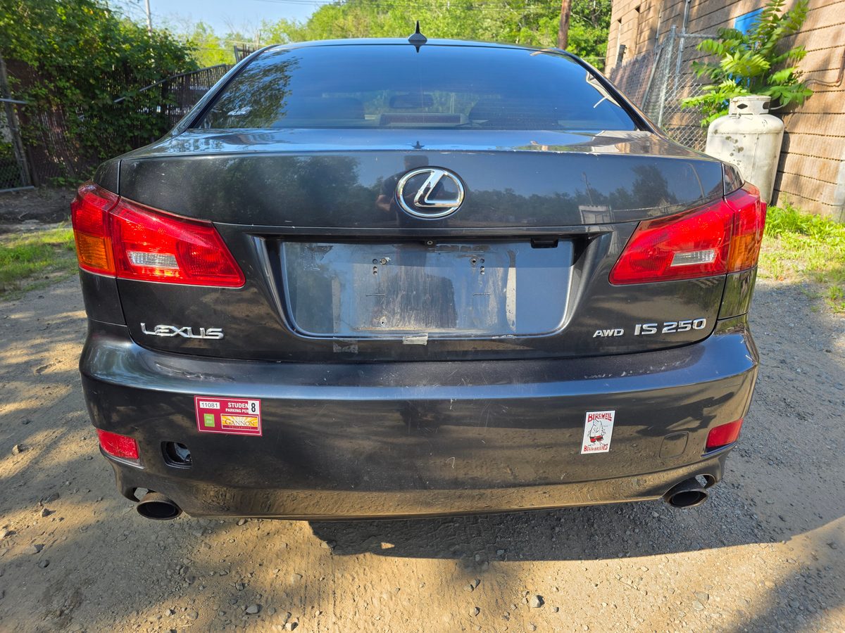 2007 Lexus IS 250 AWD Smoky Granite Mica - rear view