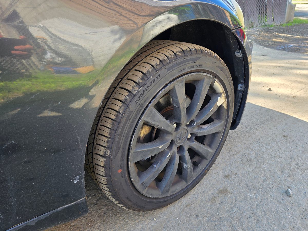2007 Lexus IS 250 AWD Smoky Granite Mica - steering wheel