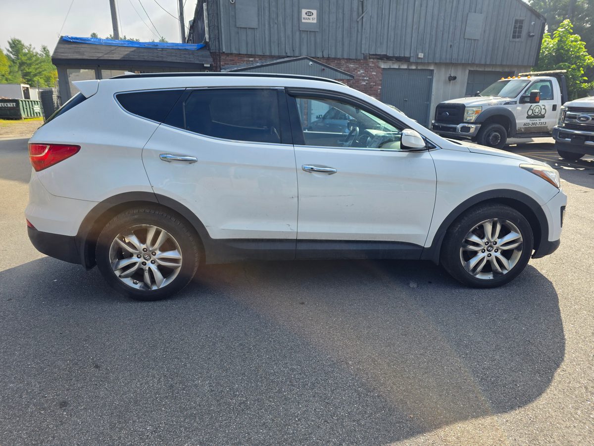 2013 Hyundai Santa Fe Sport 2.0T Snow White Pearl - driver side profile