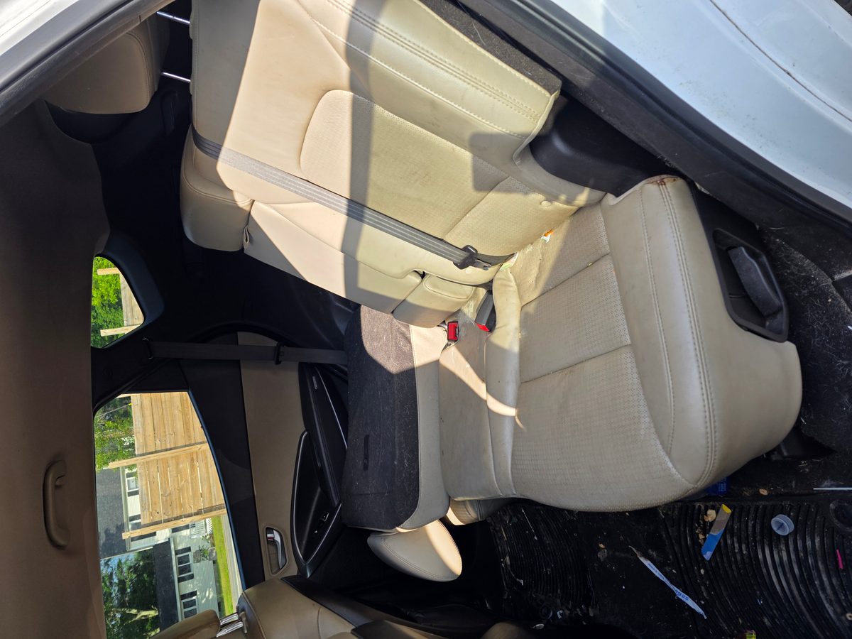 2013 Hyundai Santa Fe Sport 2.0T Snow White Pearl - rear view