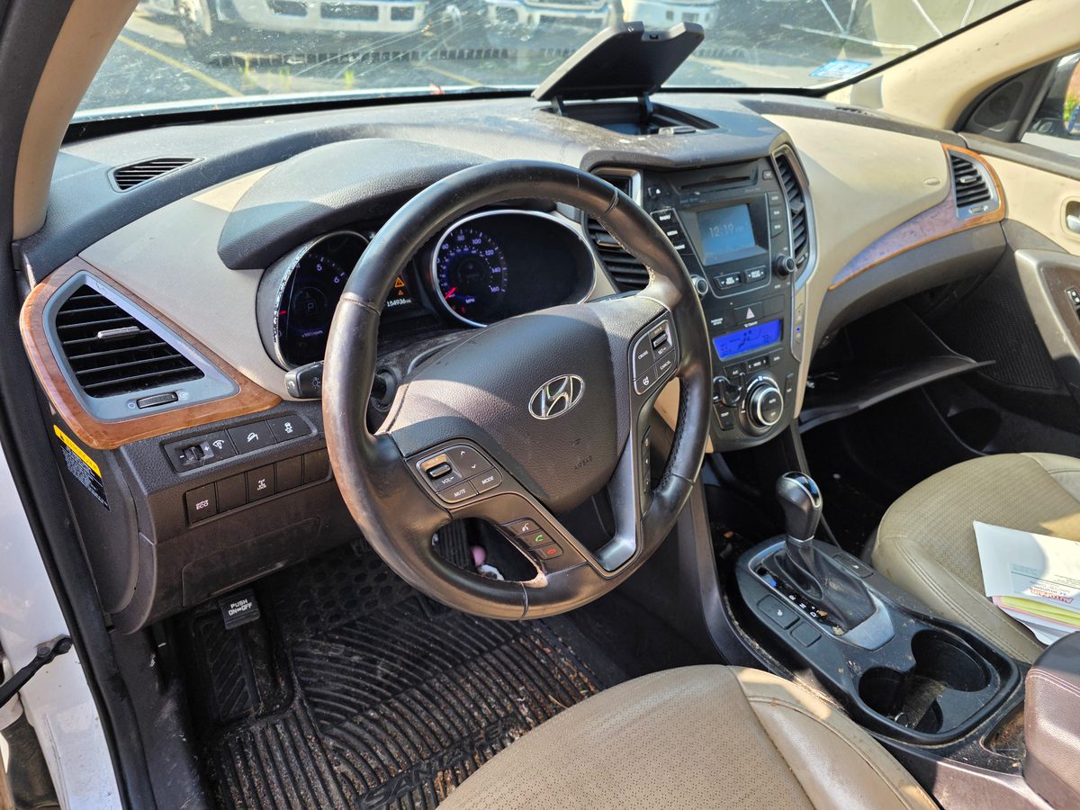 2013 Hyundai Santa Fe Sport 2.0T Snow White Pearl - passenger side rear quarter