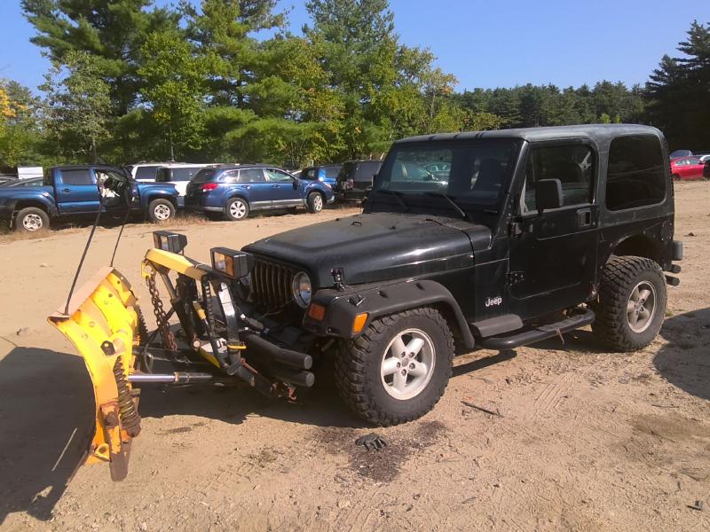 2001 Jeep Wrangler BLACK Photo 2