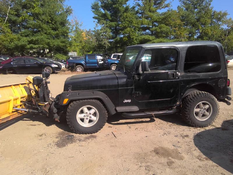 2001 Jeep Wrangler BLACK Photo 3