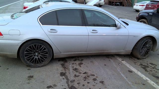 2002 BMW 745i SILVER Photo 4