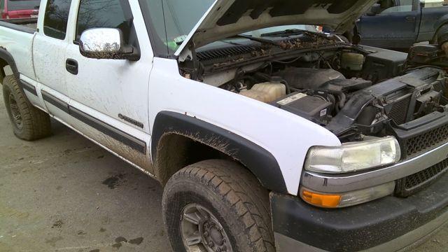 2002 Chevrolet Silverado 2500 WHITE Photo 5