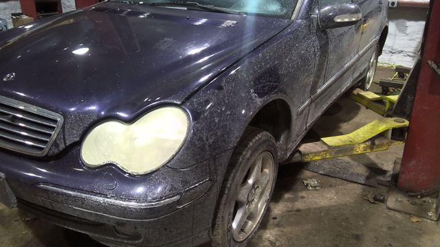 2002 Mercedes-Benz C-Class DARK BLUE Photo 4