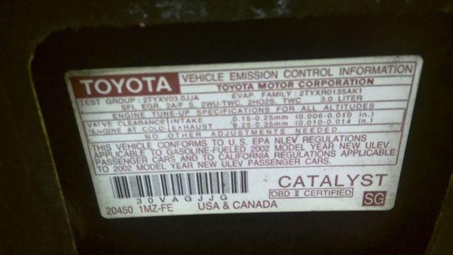 2002 Toyota Camry DARK BLUE Photo 7