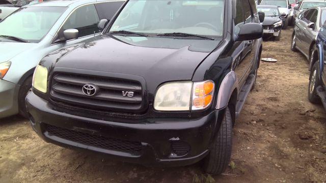2002 Toyota Sequoia BLACK Photo 10