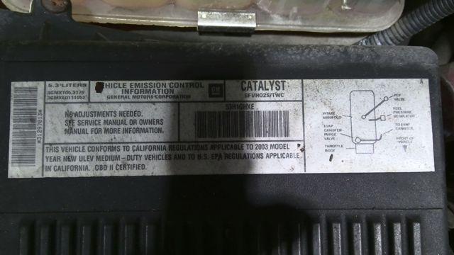 2003 Chevrolet Silverado 1500 SILVER Photo 3