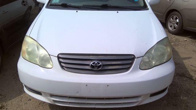 2003 Toyota Corolla WHITE Photo 8