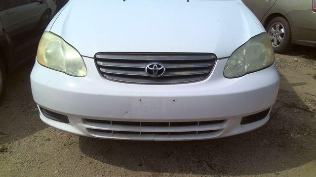 2003 Toyota Corolla WHITE Photo 9