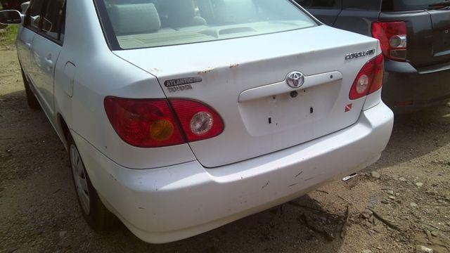 2003 Toyota Corolla WHITE Photo 4
