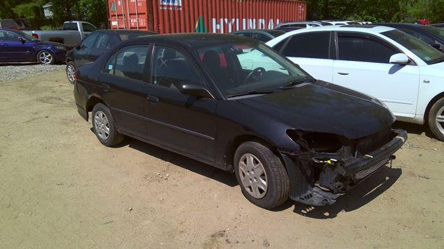 2005 Honda Civic BLACK Photo 10