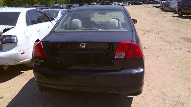 2005 Honda Civic BLACK Photo 2