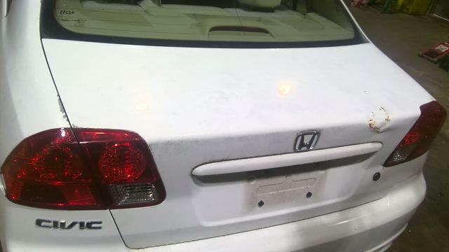 2005 Honda Civic WHITE Photo 10