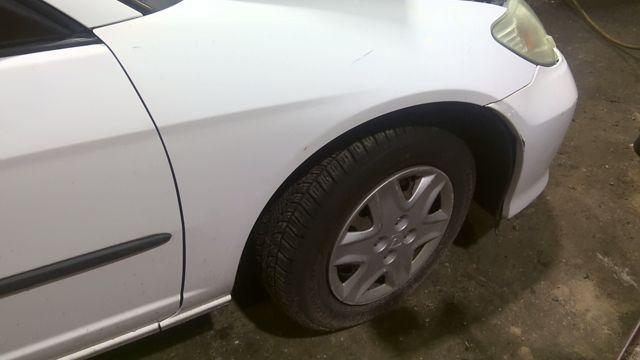 2005 Honda Civic WHITE Photo 6