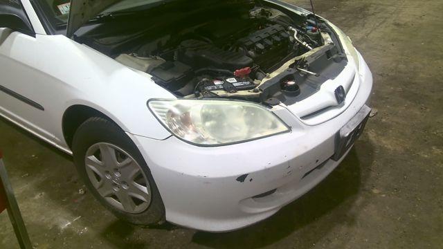 2005 Honda Civic WHITE Photo 7