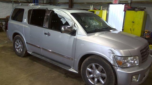 2005 Infiniti QX56 SILVER Photo 9