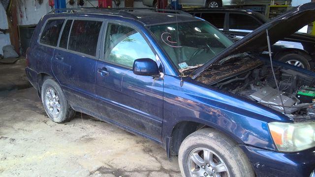 2005 Toyota Highlander BLUE Photo 8